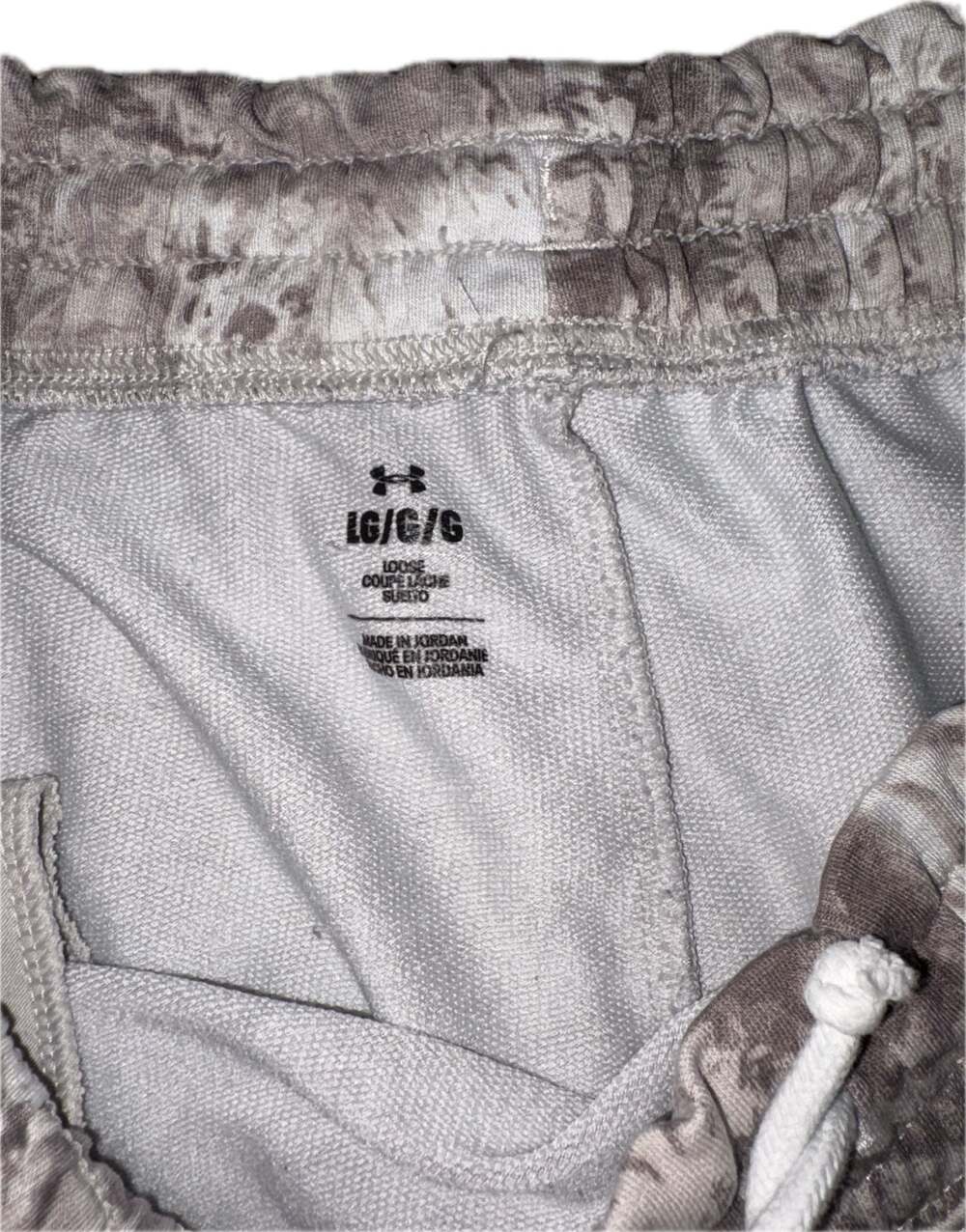 Under Armour Rival Fleece Cloud Tie Dye Joggers Size Large - Picture 4 of 5